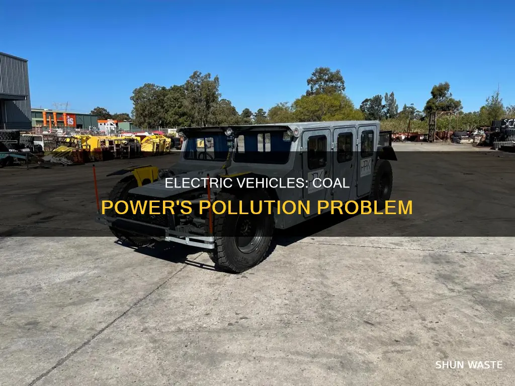 is the coal burned to power electric vehicles more polluting