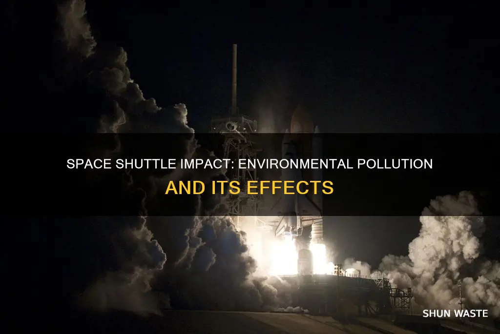 is the enviroment polluted because of shuttles