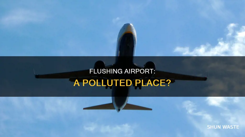 is the flushing airport considered polluted