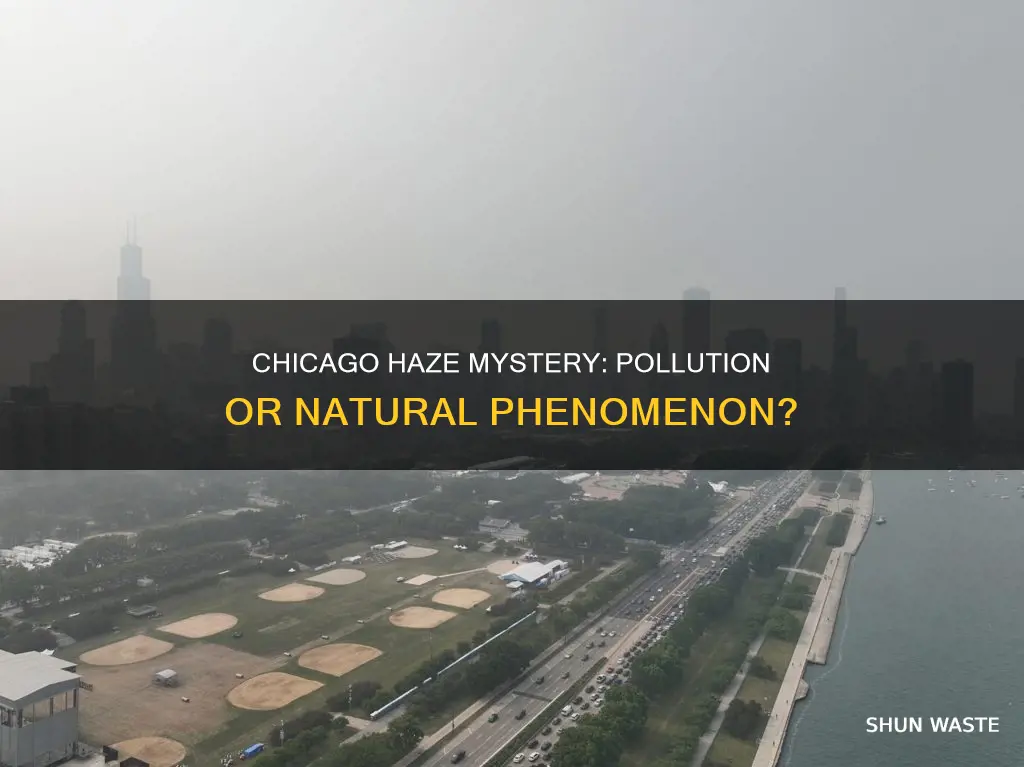is the haze over chicago pollution