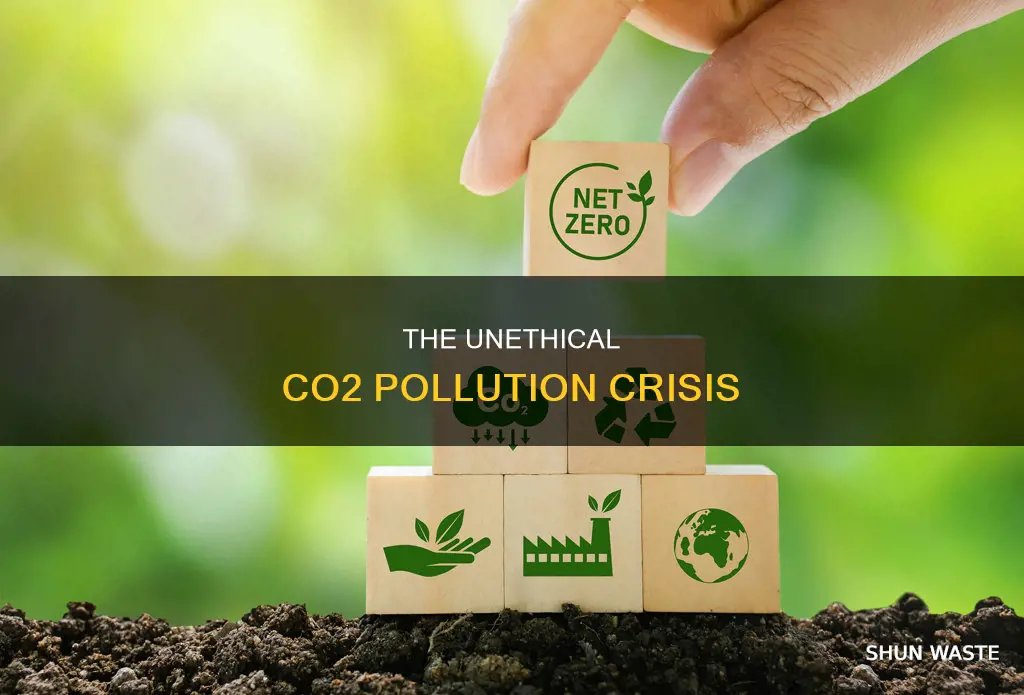 is the increase of co2 pollution unethical