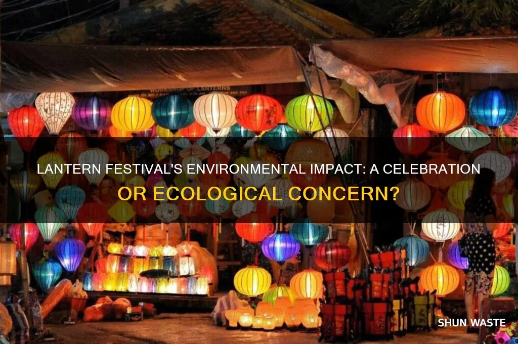 is the lantern festival bad for the environment