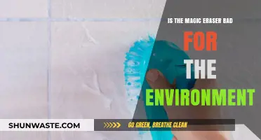 Magic Eraser's Environmental Impact: A Sustainable Cleaning Choice?