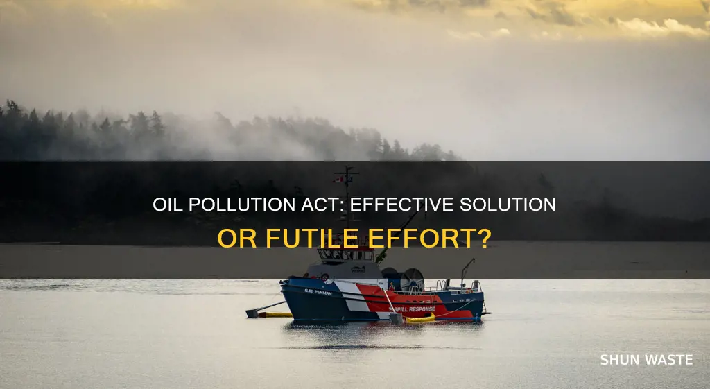 is the oil pollution act effective