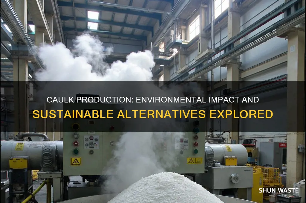 is the production of caulk bad for the environment