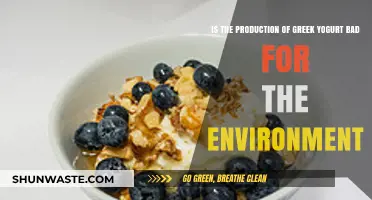 Greek Yogurt's Environmental Impact: Sustainable Choice or Eco-Hazard?
