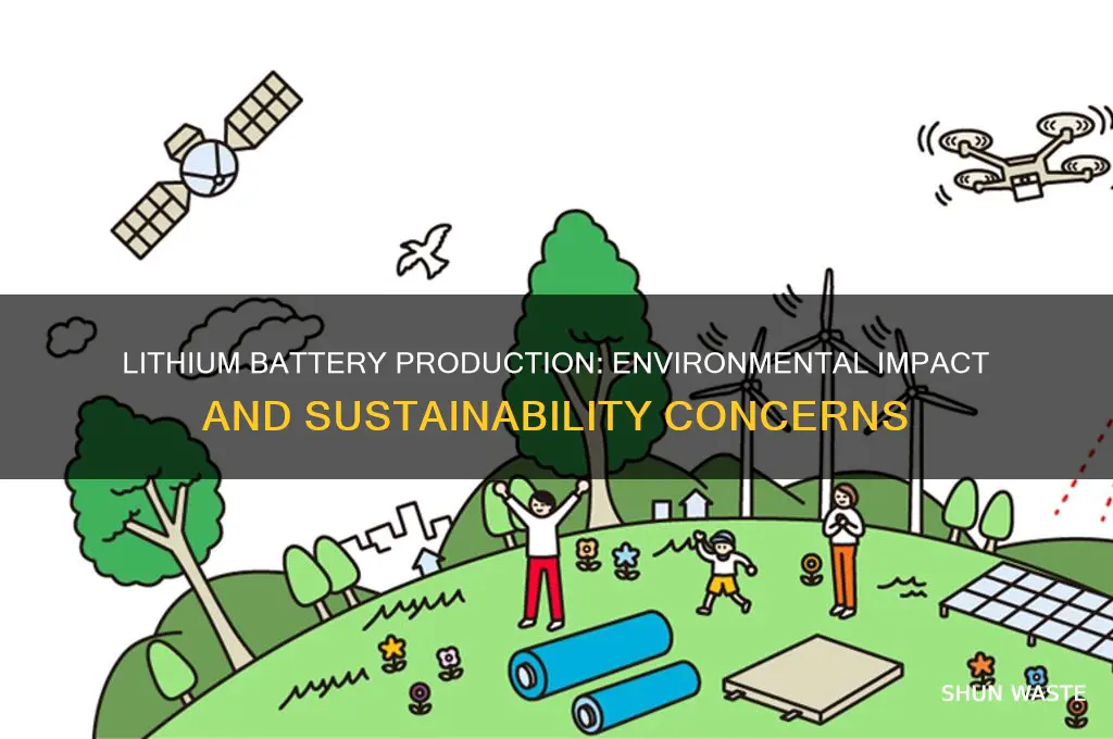 is the production of lithium batteries bad for the environment