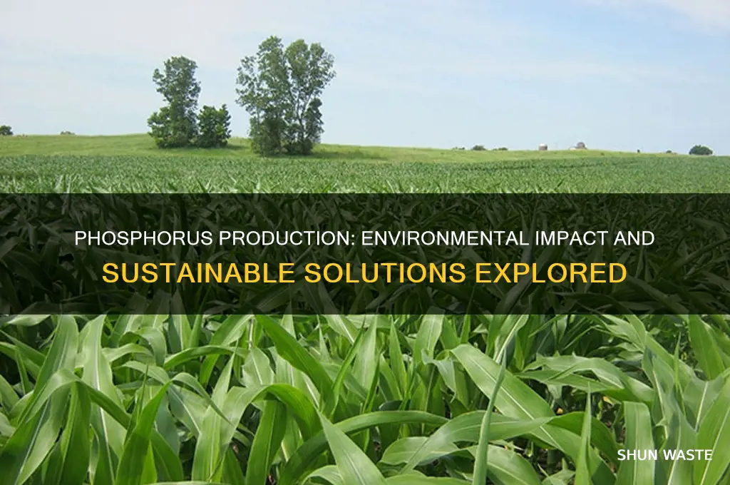 is the prodution of phospherus bad for the environment