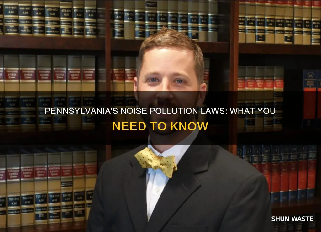 is there a law in pa against noise pollution