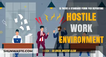 Reporting a Hostile Work Environment: Standard Forms and Procedures Explained