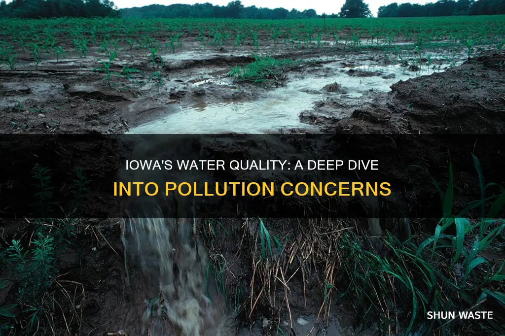 is there water pollution in iowa