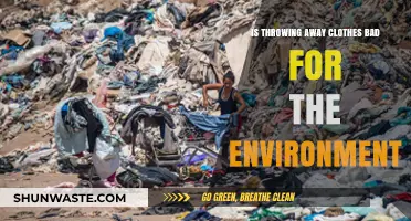 Is Discarding Clothes Harming Our Planet? Unraveling the Environmental Impact