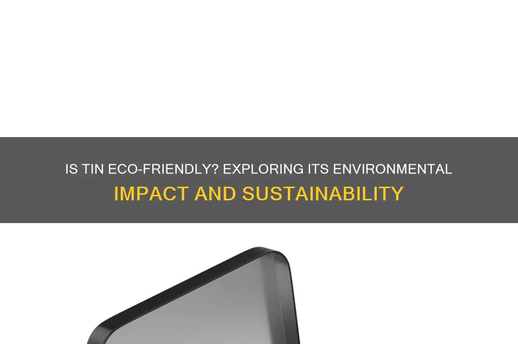 is tin good for the environment