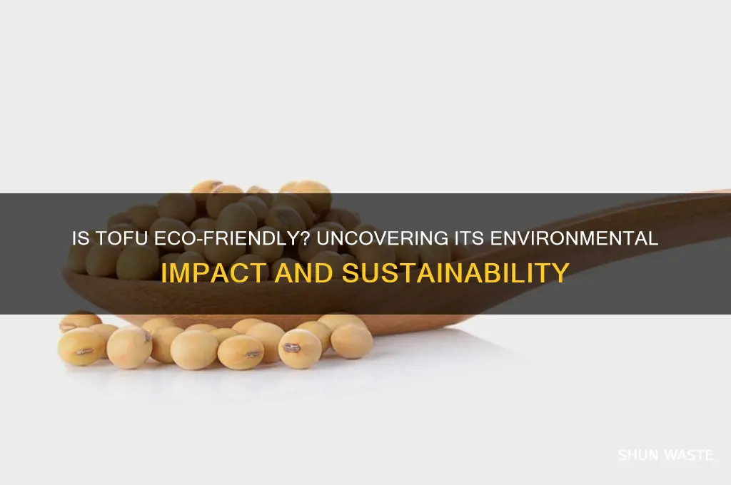 is tofu bad for the environment