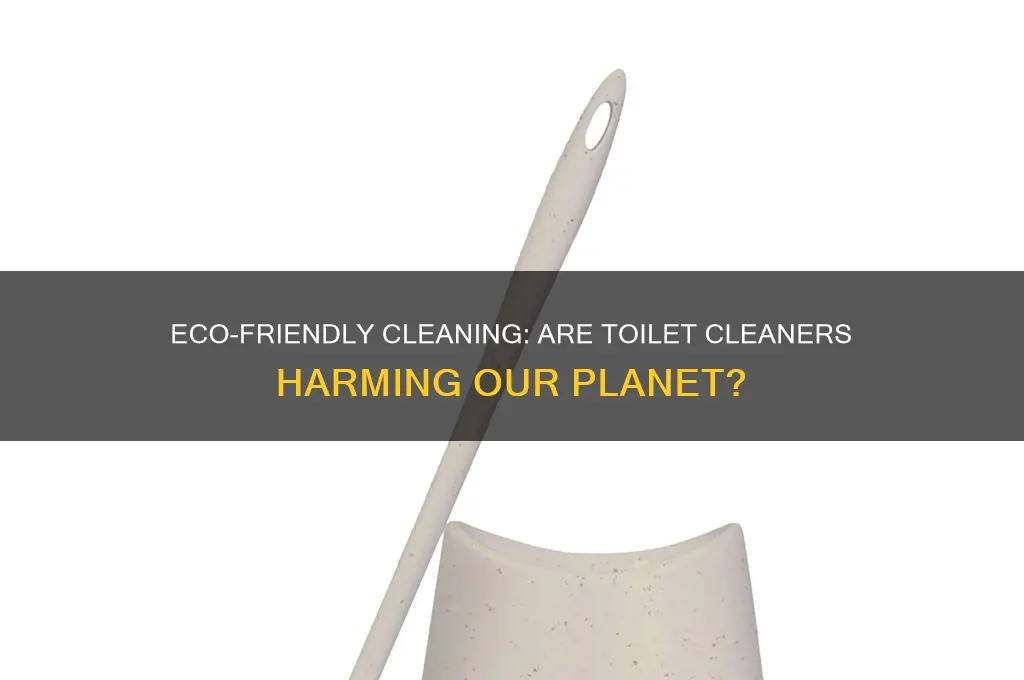 is toilet cleaner bad for the environment