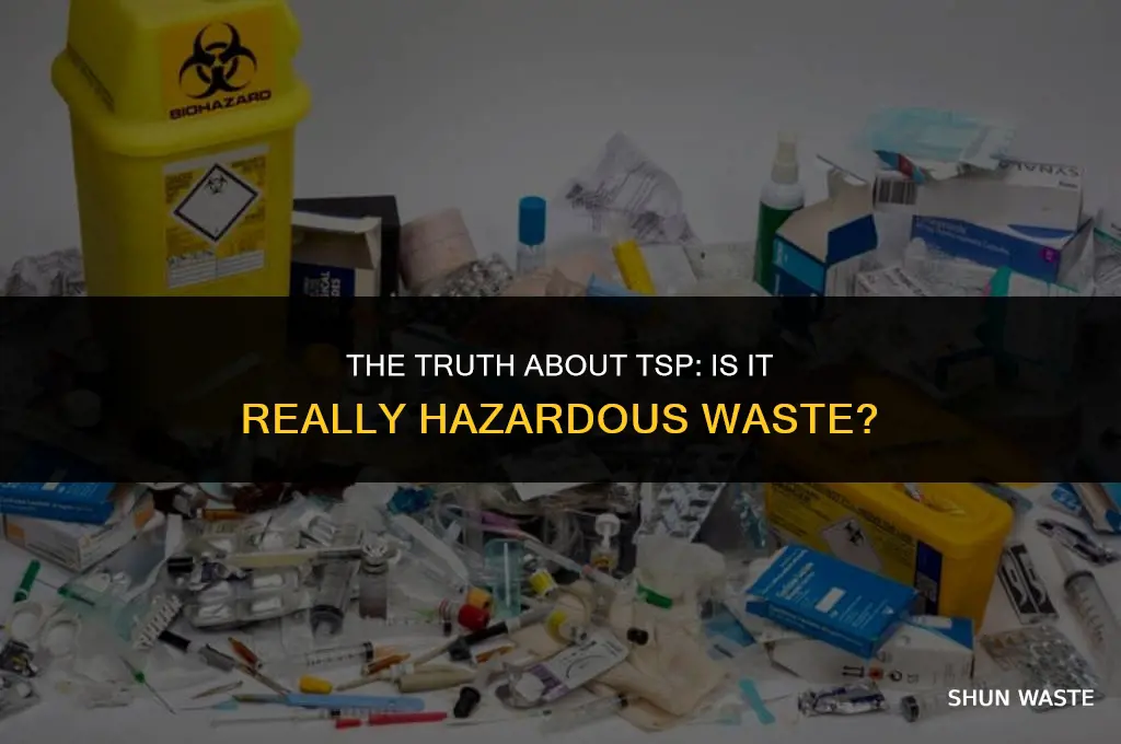 is tsp hazardous waste