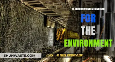 Underground Mining's Environmental Impact: Harmful or Sustainable Practice?