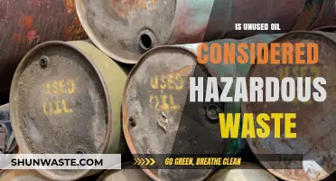 The Hidden Dangers of Unused Oil: A Hazardous Waste Overview