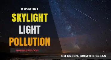 Uplighting and Skylights: The Pollution Problem