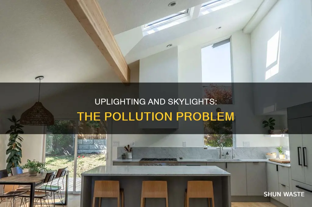 is uplighting a skylight light pollution
