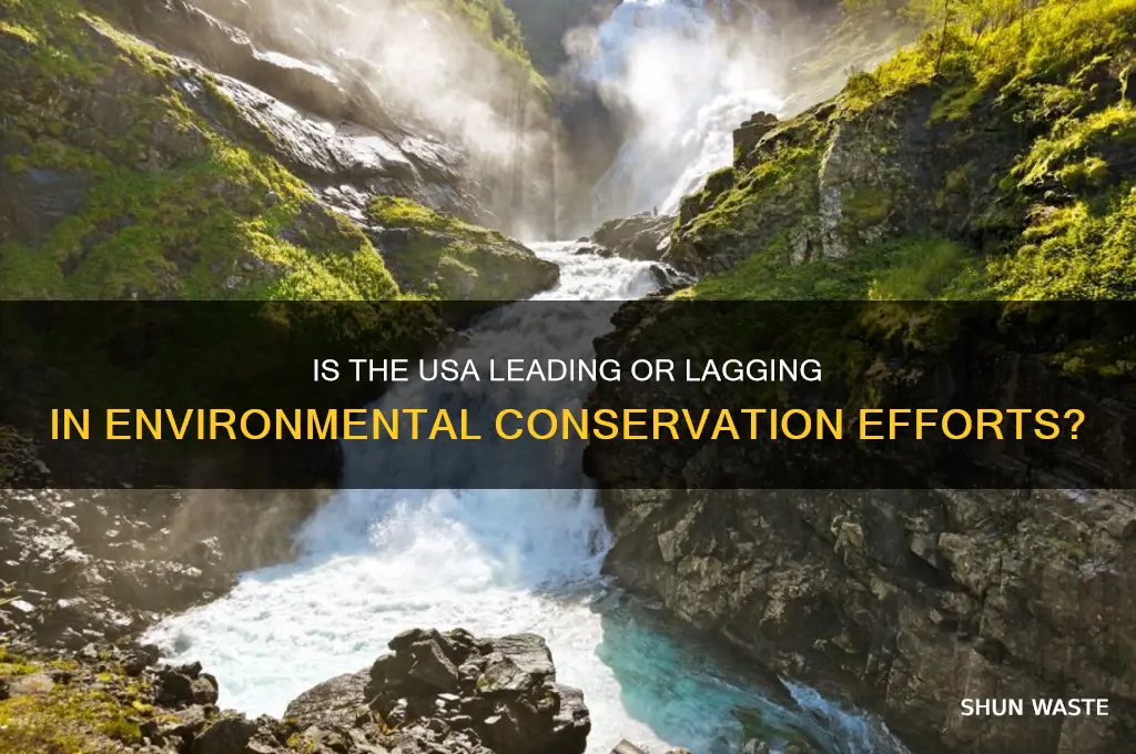 is usa good at environment conservation