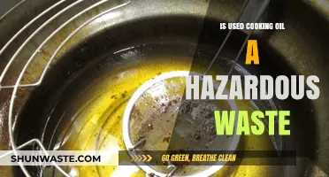 The Hidden Dangers of Used Cooking Oil: A Hazardous Waste?