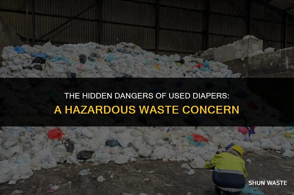 is used diapers hazardous waste