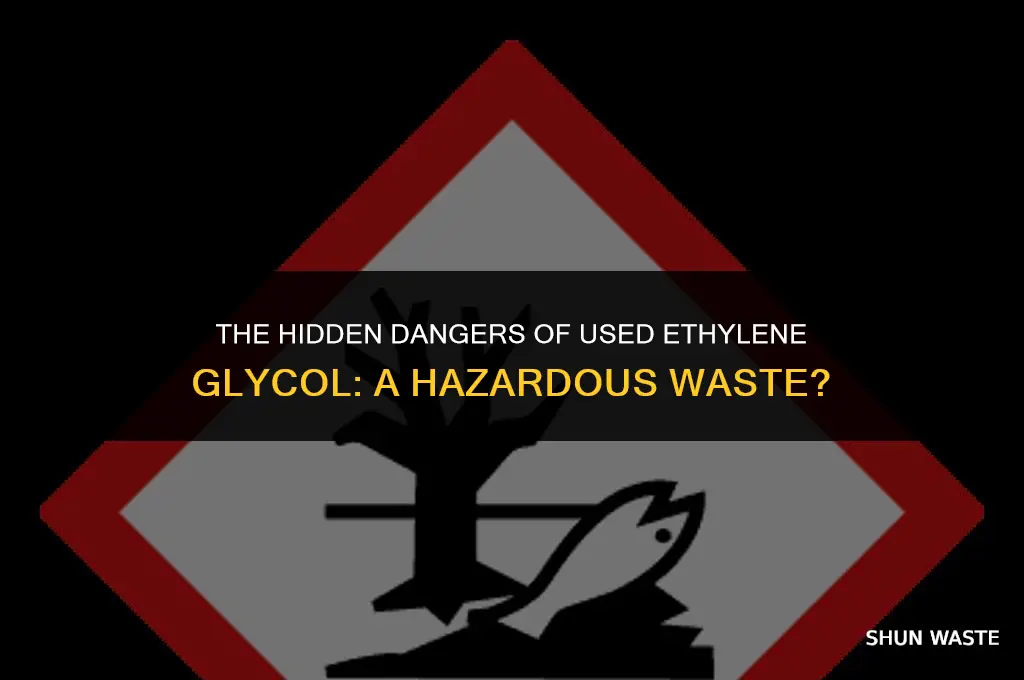 is used ethylene glycol a hazardous waste