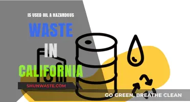Understanding Used Oil Disposal in California: Hazardous or Not?