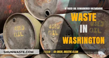 Washington's Waste Management: The Hazardous Nature of Used Oil