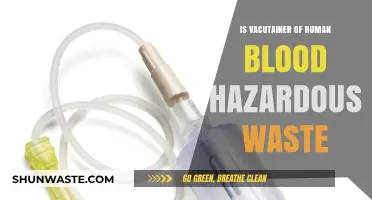 Understanding Blood Collection: Is a Vacutainer of Human Blood Hazardous Waste?