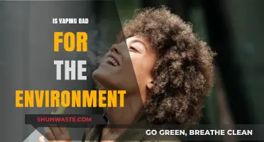Vaping's Environmental Impact: Uncovering the Hidden Ecological Costs
