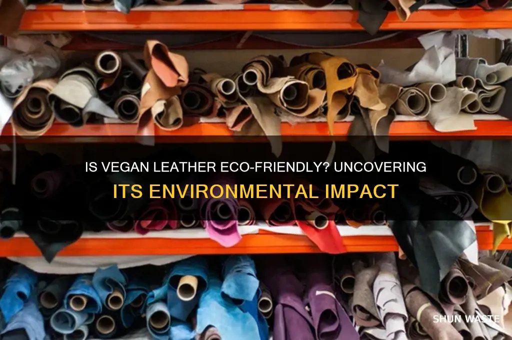 is vegan leather actually good for the environment