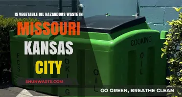 Vegetable Oil Disposal: Hazardous Waste Concerns in Kansas City, Missouri