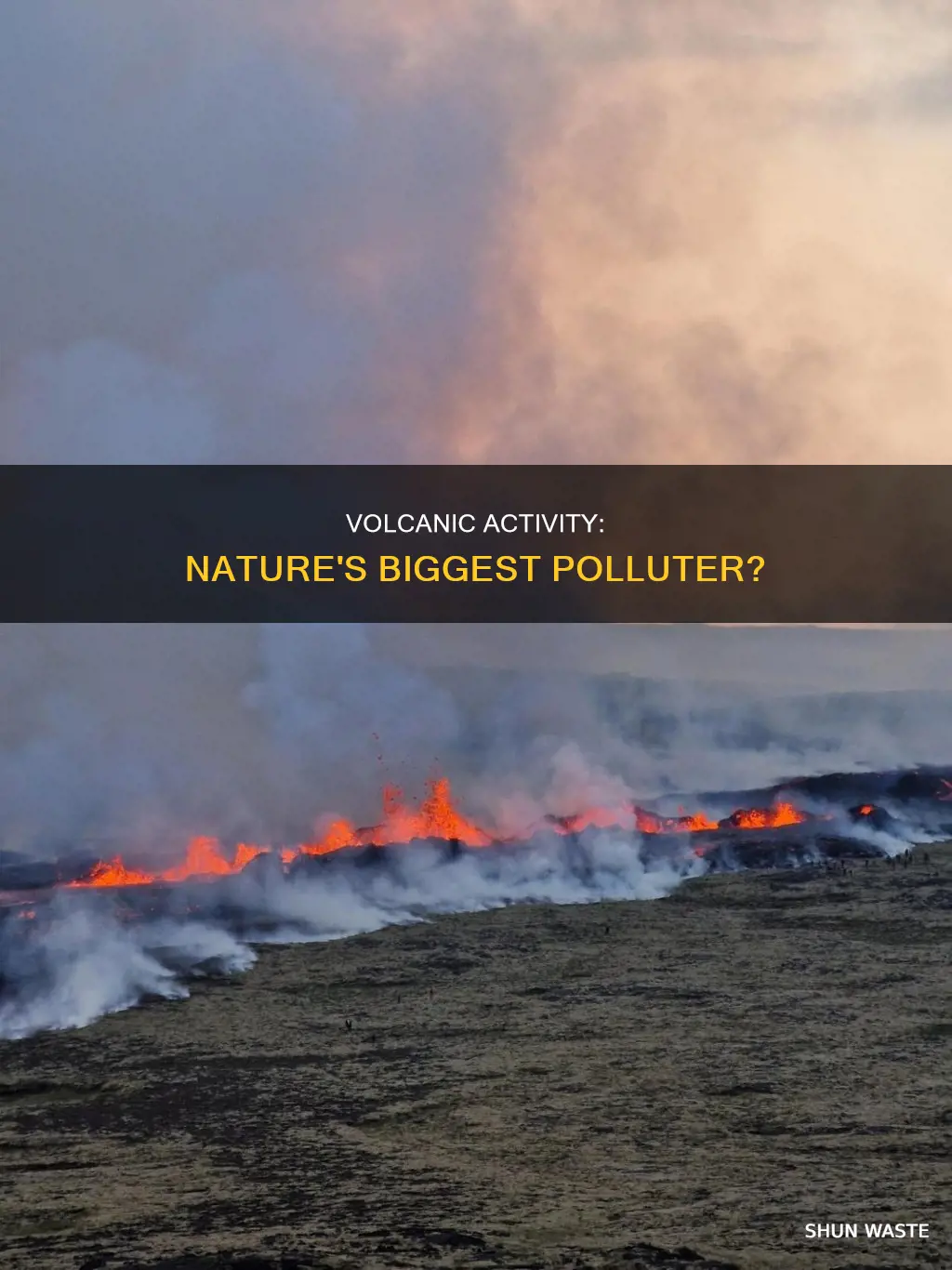is volcanic activity the biggest polluter in the world