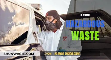 Decoding the Dangers: Is Vomit Considered Hazardous Waste?