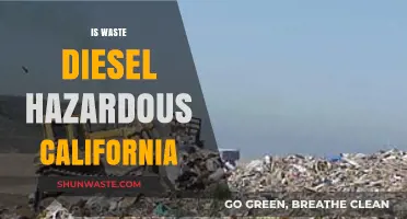 Diesel Waste Disposal in California: Understanding the Hazards and Regulations