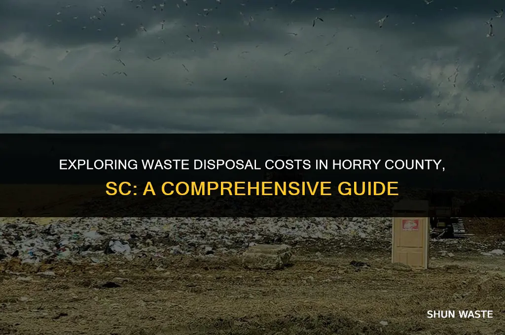 is waste disposal free in horry county sc