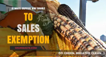 Understanding Sales Tax Exemptions: Is Waste Disposal Included?