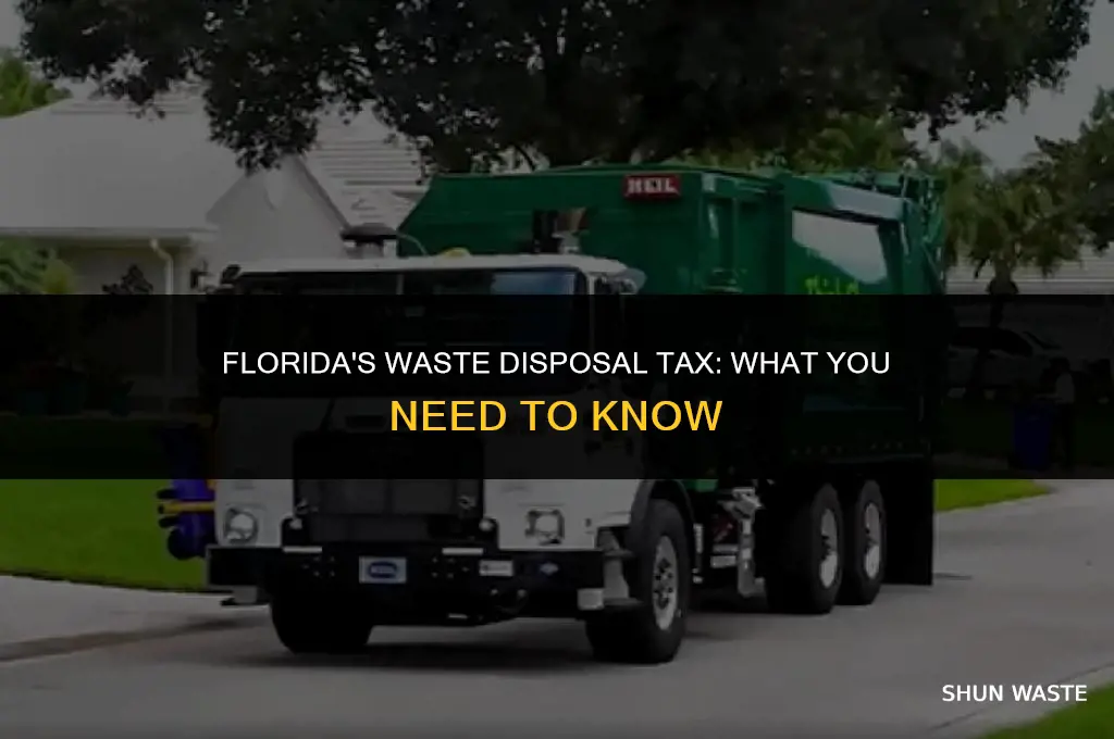 is waste disposal taxable in florida