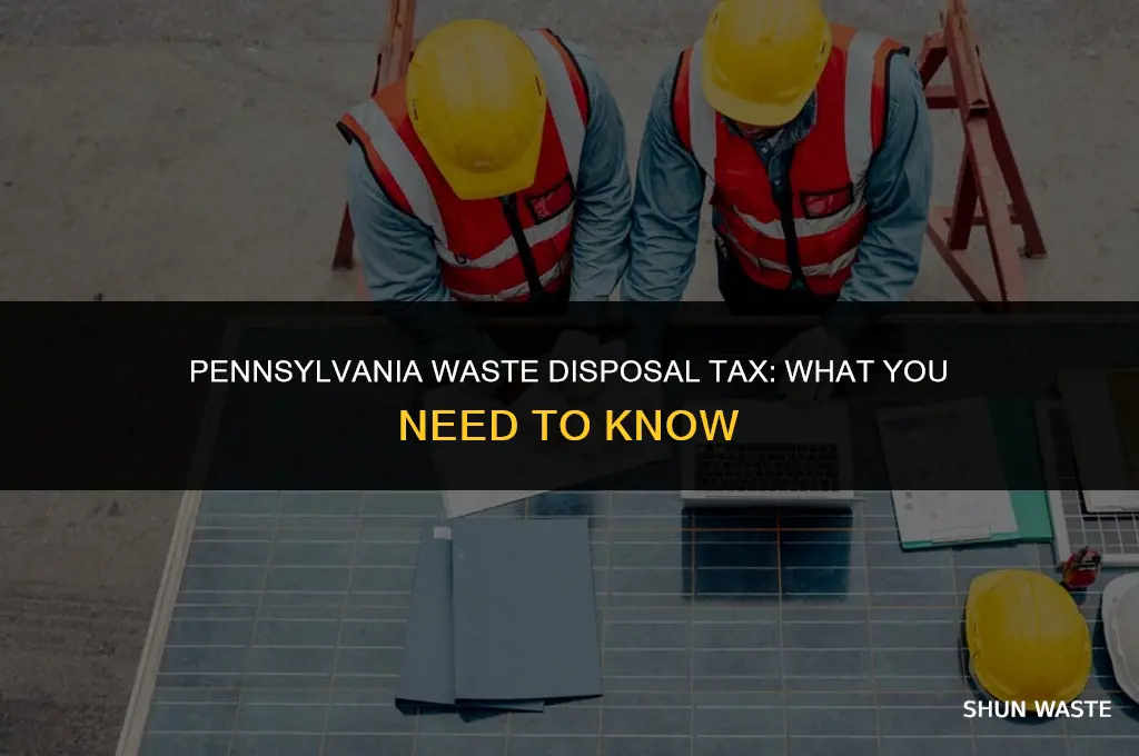 is waste disposal taxable in pa