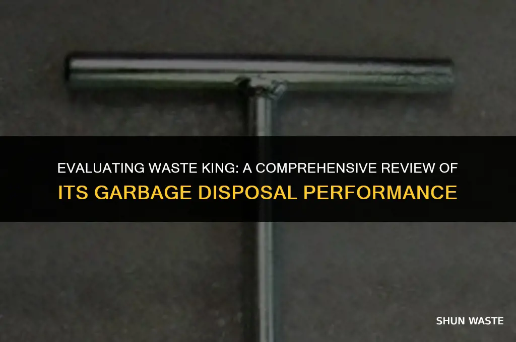 is waste king a good garbage disposal