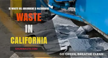 California's Waste Oil Absorbent: Hazardous or Not?
