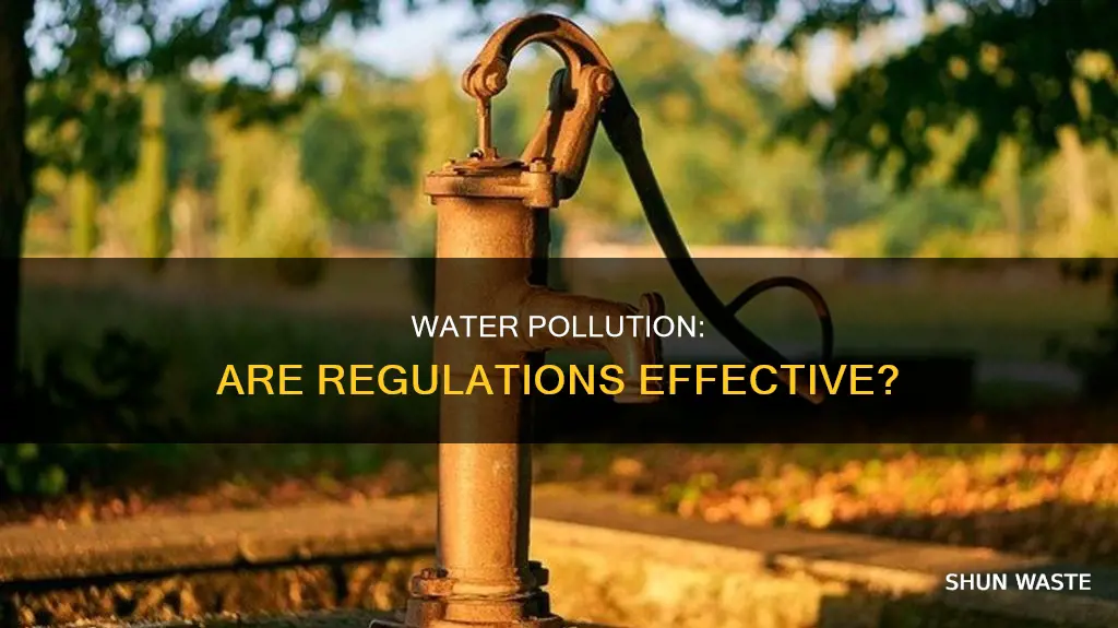 is water pollution regulations working