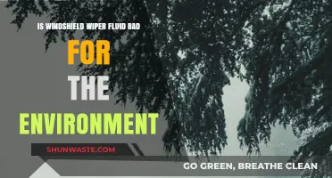 Windshield Wiper Fluid: Environmental Impact and Eco-Friendly Alternatives