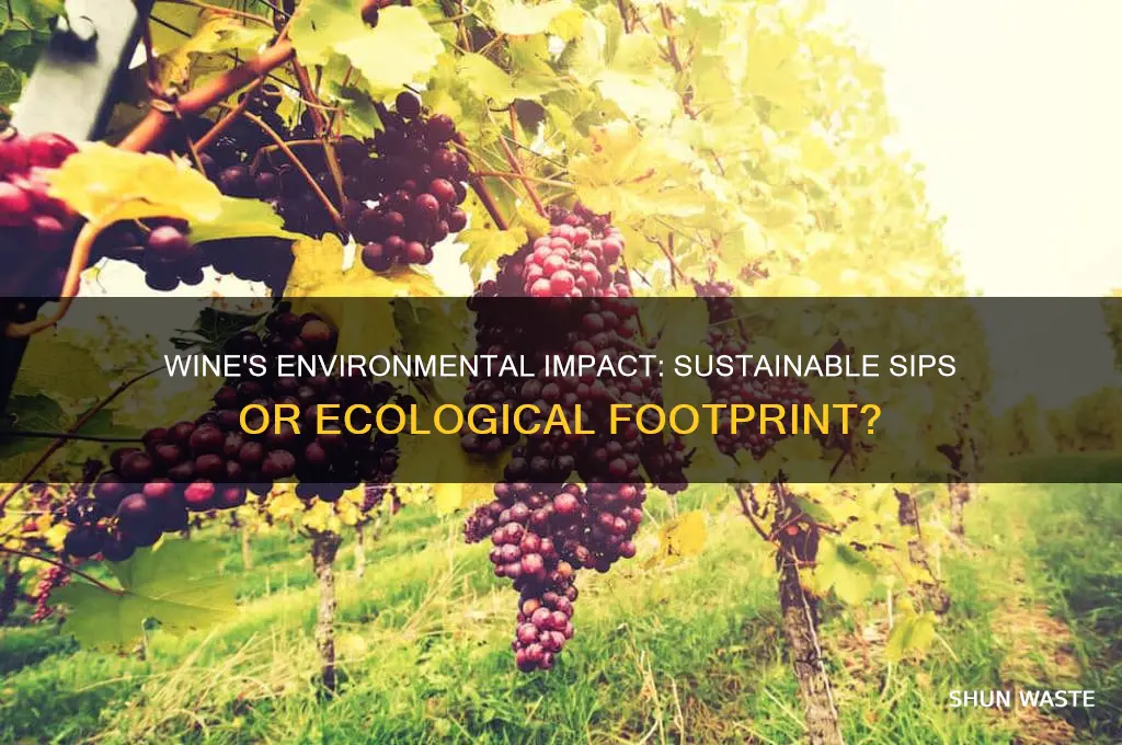 is wine bad for the environment