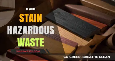 Unveiling the Truth: Is Wood Stain Considered Hazardous Waste?