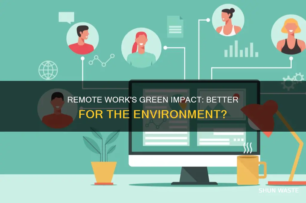 is working from home better for the environment