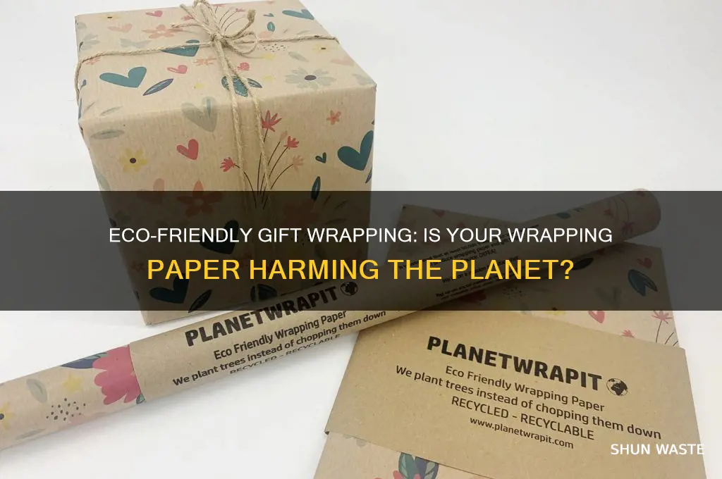is wrapping paper bad for the environment