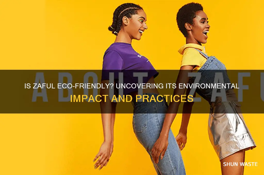 is zaful good for the environment